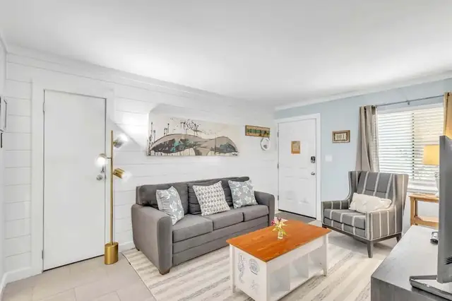 Living room at Dunes Villas E1